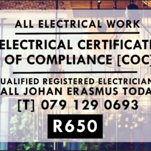 COC - Electrical Certificate of Compliance